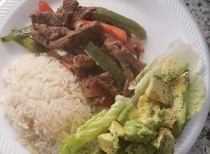 Una foto de Fajitas de hígado de res