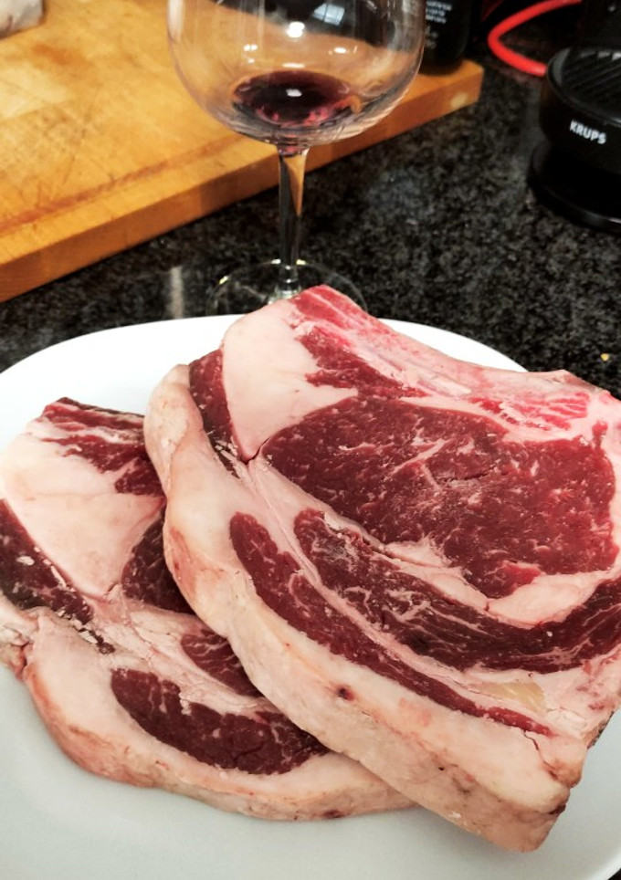 Una foto de Chuletón de vaca madurada