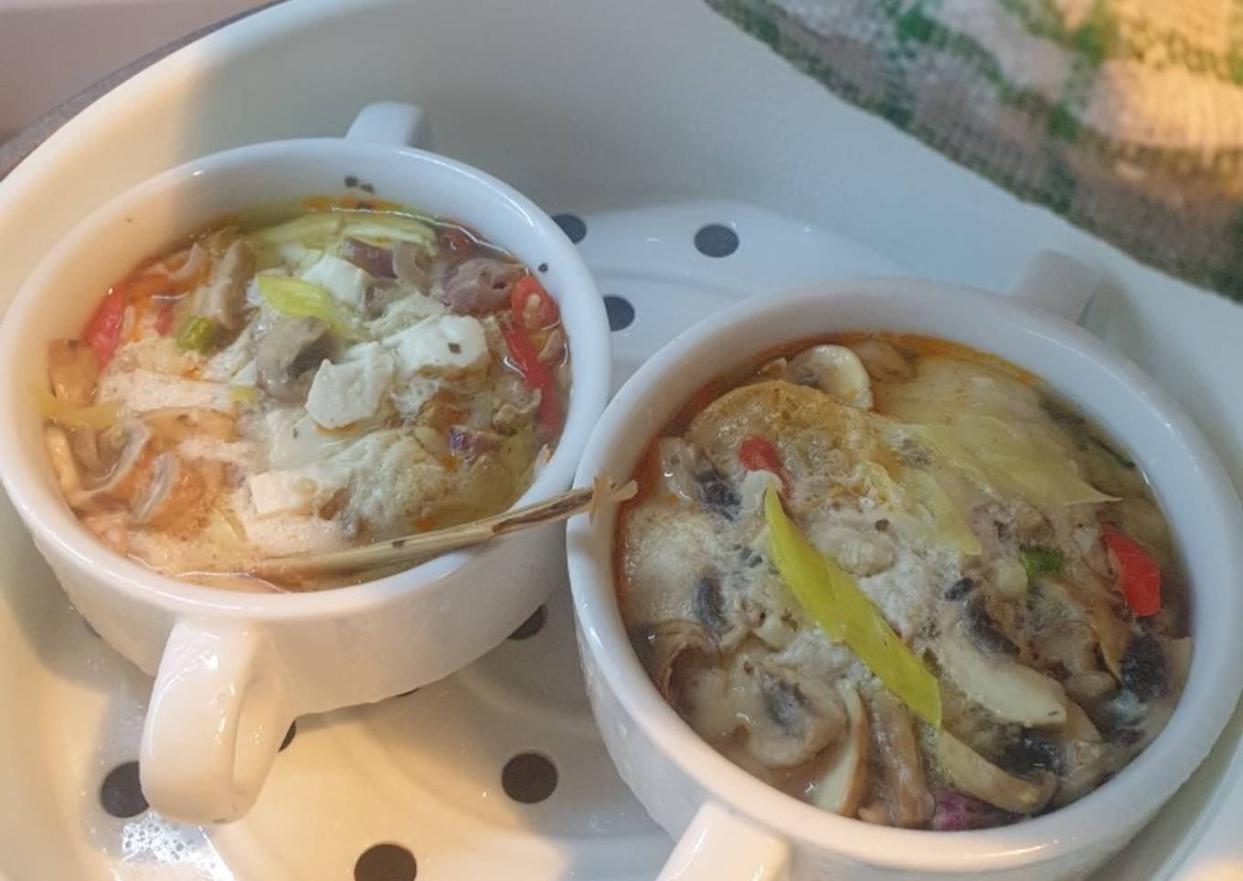 Pepes Telur Asin tanpa Daun Pisang paling praktis