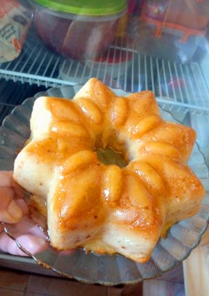 Una foto de Budín de pan rallado