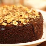 體貼的滋味 ～～ 巧克力榛果蛋糕 Chocolate Hazelnut Cake （無麵粉、無泡打粉、無奶油）