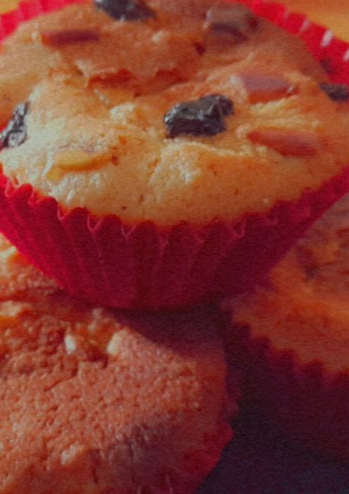 Una foto de Muffins de manzana y canela