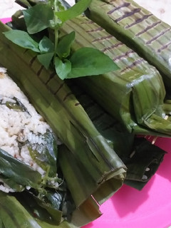 Foto resep Nasi bakar teri kemangi+step by step