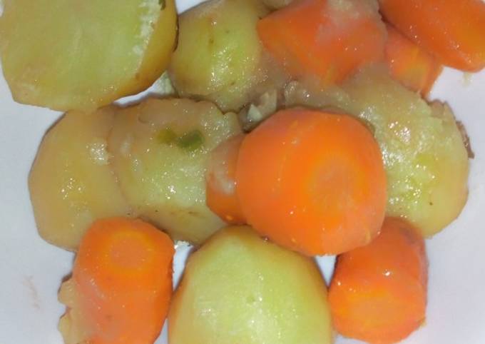 Recipe of Favorite Carrot and potato salad