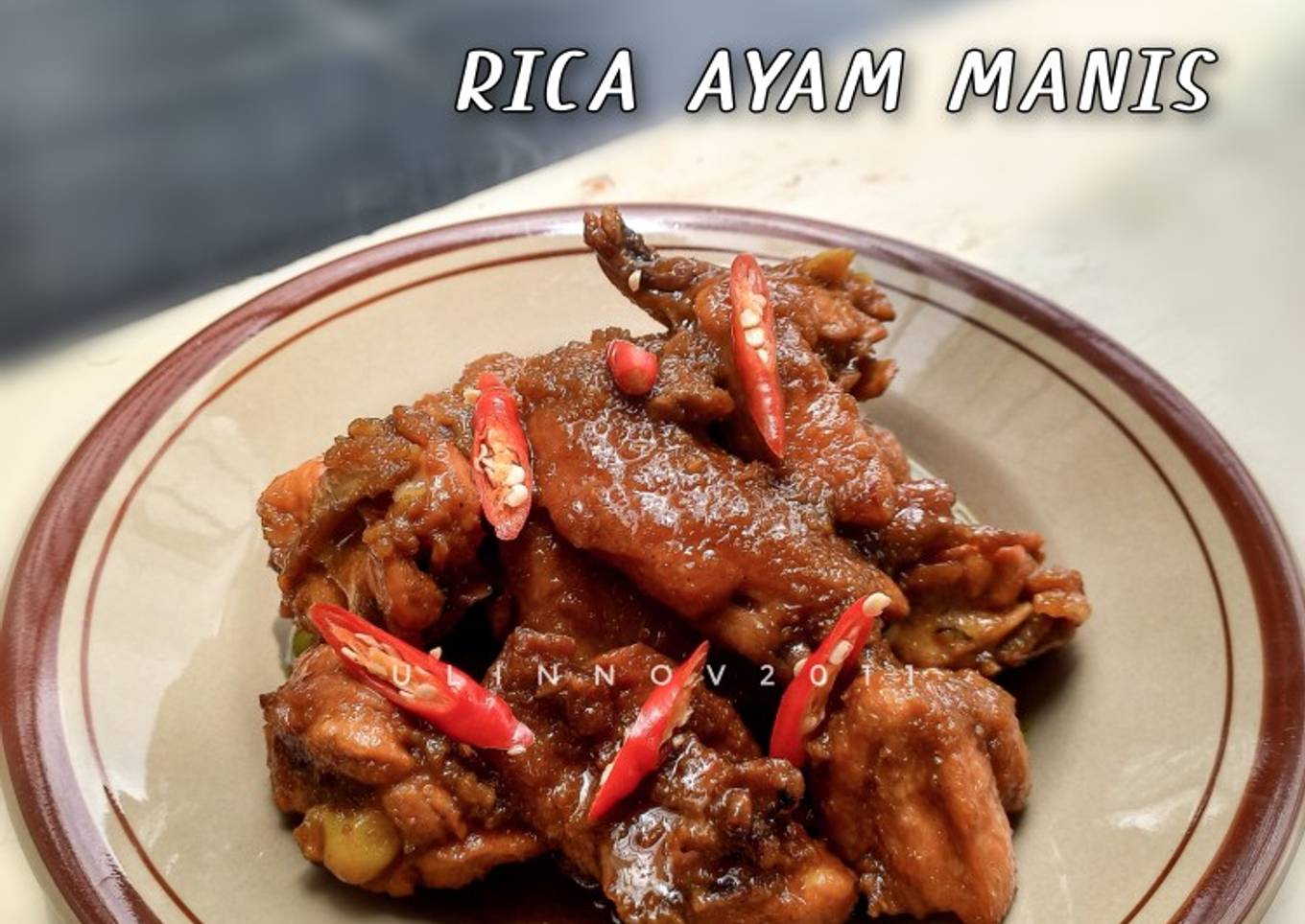 Rica ayam manis