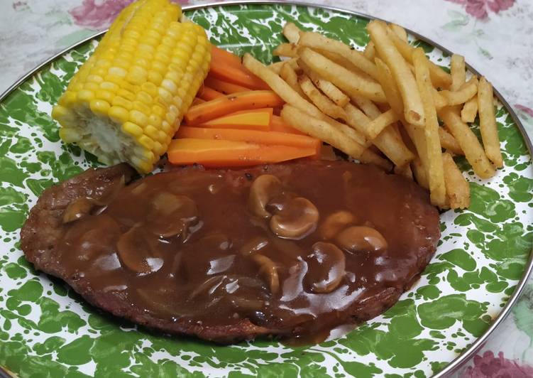 Resep Rib eye steak Anti Gagal