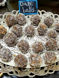 A picture of Date balls.