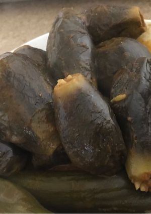 صورة لوصفة محشي الباذنجان