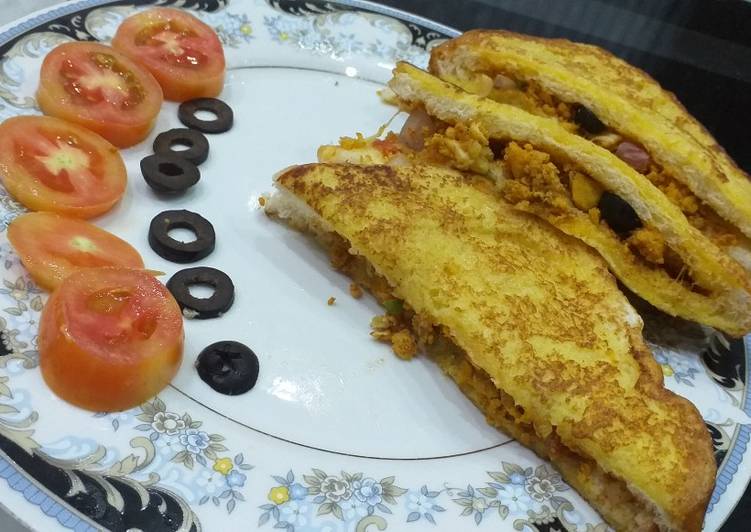Chicken tikka sandwich