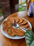 #31. Banana Oatmeal Pancake (Tanpa telur+gula)