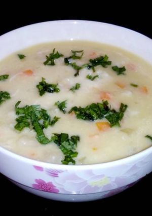 Foto resep cream soup macaroni&cheese
