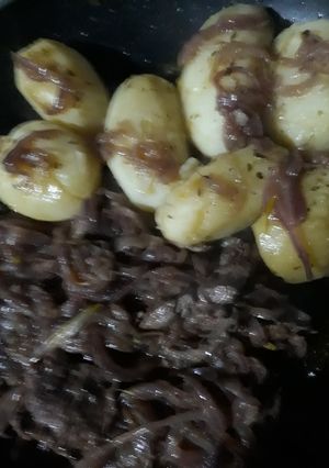 Una foto de Churrasco frito