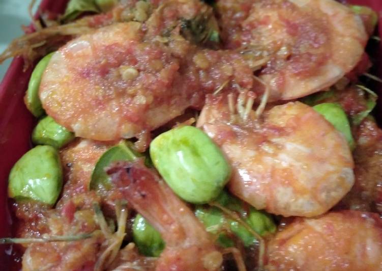 Cara Gampang Menyiapkan Udang Balado Pete yang Lezat