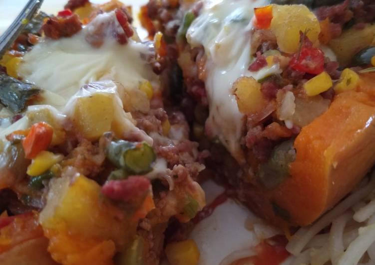 Zapallo coreano (anquito) relleno