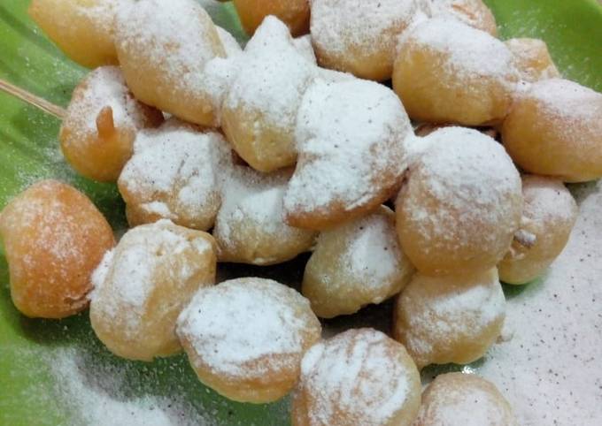 Resep Donat mini Tanpa telor dan Mentega, Sempurna