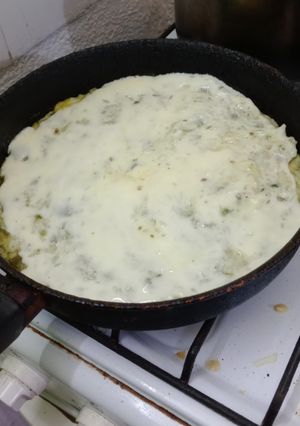 Una foto de Soufflé de zapallitos y arroz