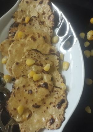 गुजराती कोर्न रोटला रेसिपी मुख्य फोटो