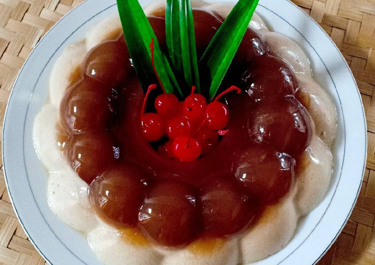 Puding Busa Putih Telur