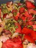 Ensalada de tomate y bonito