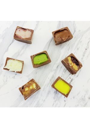Foto resep Chocolate Praline (7 Flavours Filling)
