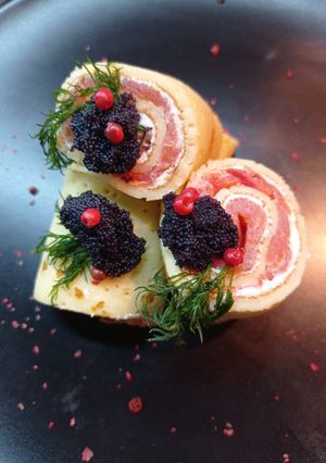 Foto di Crespelle al salmone