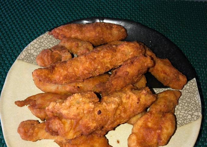 Fillet dada ayam goreng tepung