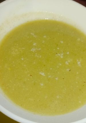 A picture of Yummy Broccoli soup 🥦🍲.