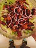 Ensalada con Tempeh y calabaza