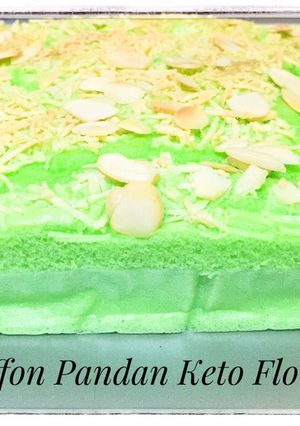 Foto resep Chiffon Pandan Keto Flourless