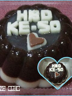 Foto resep Puding Oreo