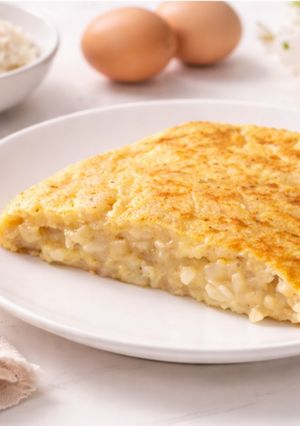 Foto principal de Tortilla de arroz 🍚🥚🧀