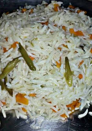 A picture of Fried Rice in Indian Style.