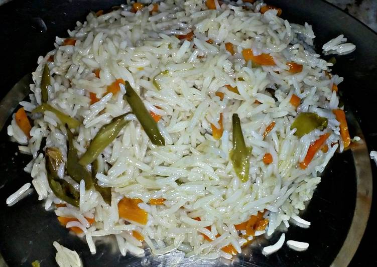 Fried Rice in Indian Style