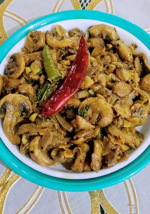 A picture of Garlic Mushrooms.