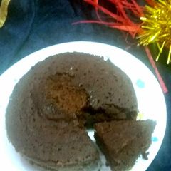 A picture of Finger millet chocolate cake.