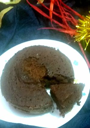 A picture of Finger millet chocolate cake.