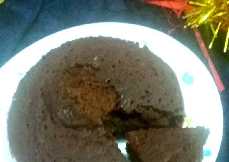 Finger millet chocolate cake