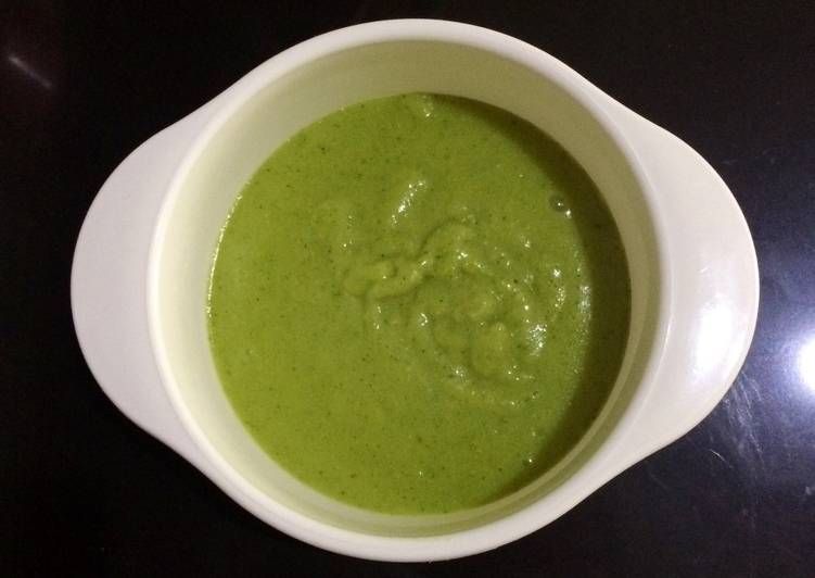 Resep Puree buncis jagung brokoli + evoo - MpAsi Anti Gagal
