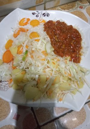 Shinkafan carrot da miya ainihin hoton girkin