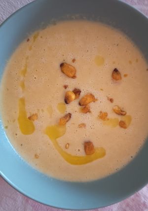 Una foto de Crema de Maíz