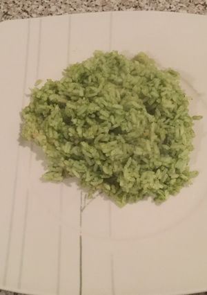 Una foto de Arroz al cilantro