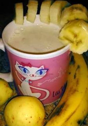 Una foto de Atole de avena y manzana