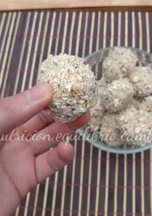Una foto de Trufas de avena