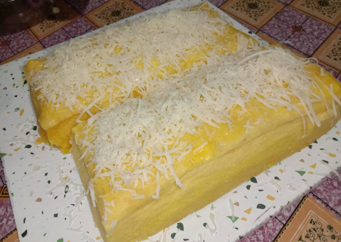 Bolu kukus keju simple