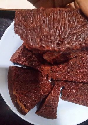 Foto resep Caramel Cake atau Sarang Semut