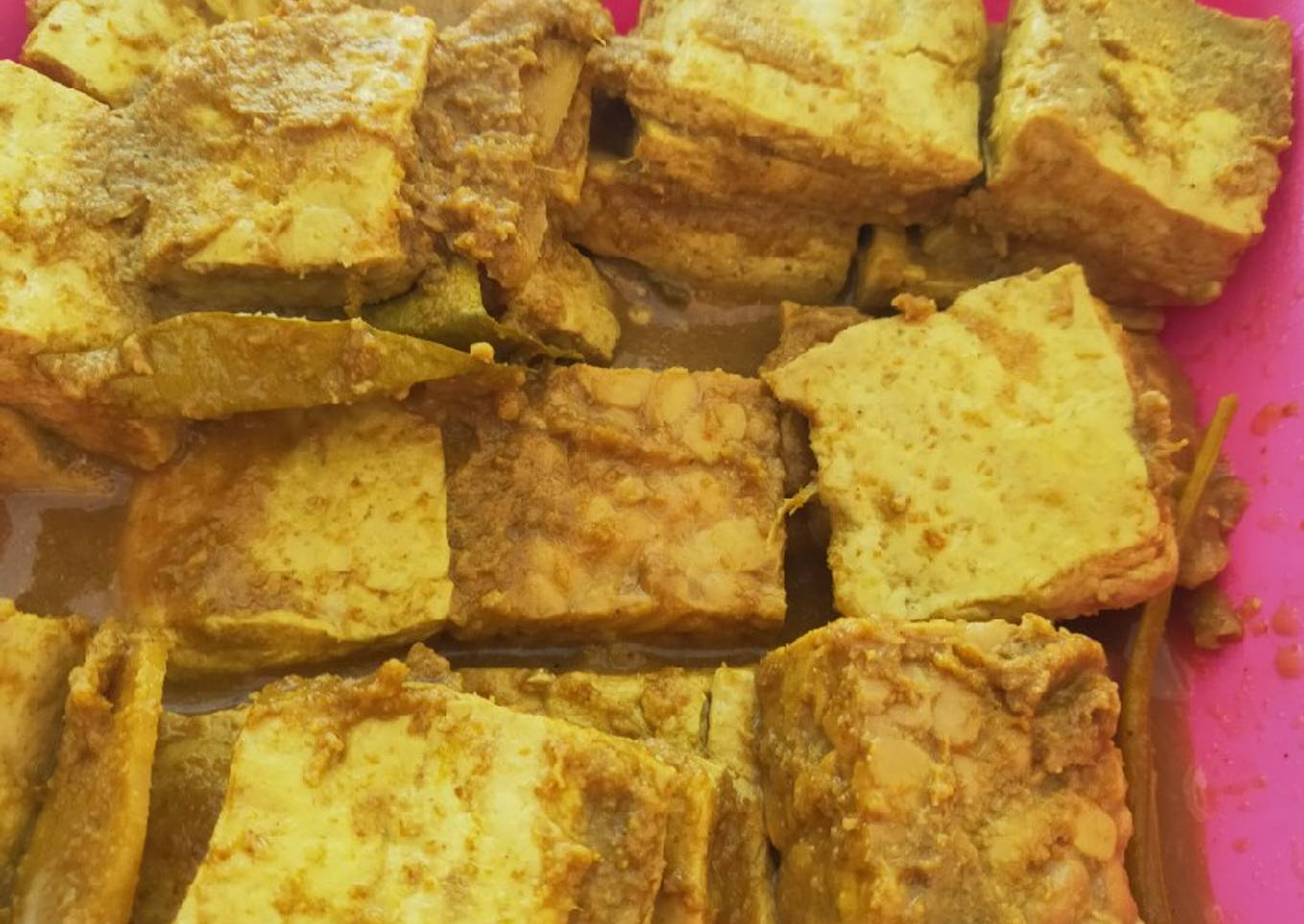 Bacem tahu tempe