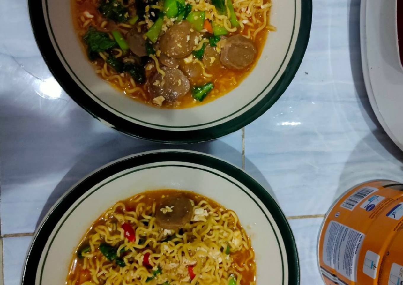 Mie tek-tek buatan sendiri