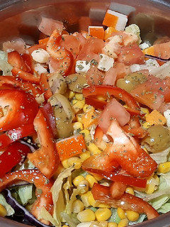Una foto de Ensalada con vinagreta de Lima