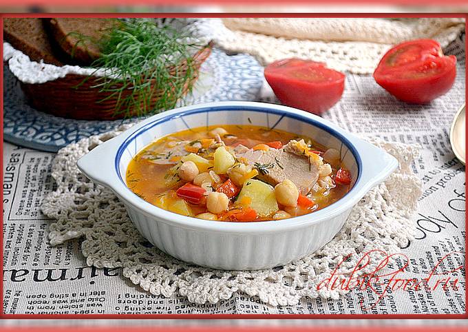 Суп с нутом