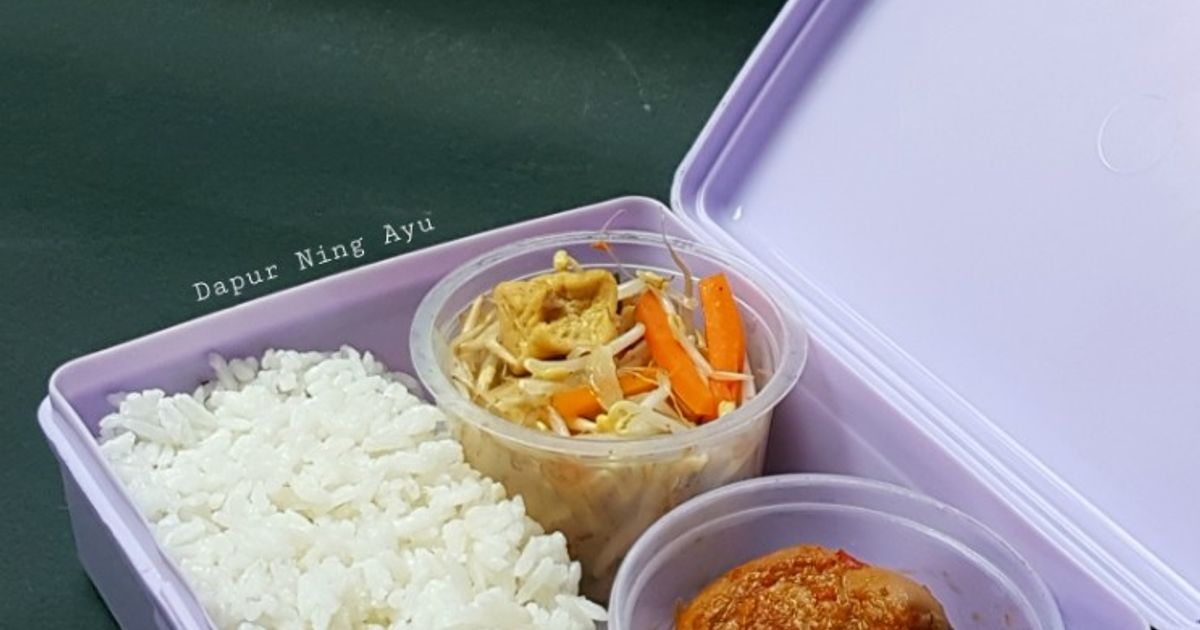 332. Tumis Tauge (bekal sekolah)
